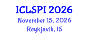 International Conference on Legal, Security and Privacy Issues (ICLSPI) November 15, 2026 - Reykjavik, Iceland