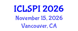 International Conference on Legal, Security and Privacy Issues (ICLSPI) November 15, 2026 - Vancouver, Canada