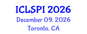 International Conference on Legal, Security and Privacy Issues (ICLSPI) December 09, 2026 - Toronto, Canada