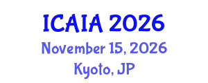 International Conference on Artificial Intelligence and Applications (ICAIA) November 15, 2026 - Kyoto, Japan