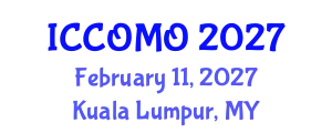 International Conference on Computational Optimization, Modelling and Optimization (ICCOMO) February 11, 2027 - Kuala Lumpur, Malaysia