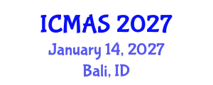 International Conference on Mobile Application Security (ICMAS) January 14, 2027 - Bali, Indonesia