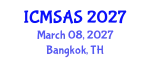 International Conference on Mobile Systems, Applications and Services (ICMSAS) March 08, 2027 - Bangkok, Thailand