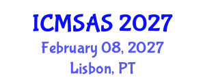 International Conference on Mobile Systems, Applications and Services (ICMSAS) February 08, 2027 - Lisbon, Portugal