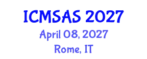 International Conference on Mobile Systems, Applications and Services (ICMSAS) April 08, 2027 - Rome, Italy
