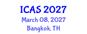 International Conference on Anthropology and Sustainability (ICAS) March 08, 2027 - Bangkok, Thailand