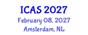 International Conference on Anthropology and Sustainability (ICAS) February 08, 2027 - Amsterdam, Netherlands