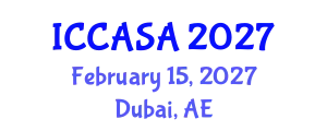 International Conference on Computer Animation and Social Agents (ICCASA) February 15, 2027 - Dubai, United Arab Emirates