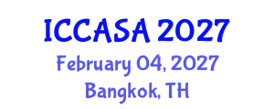 International Conference on Computer Animation and Social Agents (ICCASA) February 04, 2027 - Bangkok, Thailand