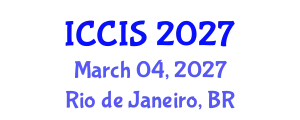 International Conference on Cryptography and Information Security (ICCIS) March 04, 2027 - Rio de Janeiro, Brazil