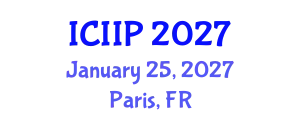 International Conference on Intelligent Information Processing (ICIIP) January 25, 2027 - Paris, France