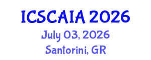 International Conference on Soft Computing, Artificial Intelligence and Applications (ICSCAIA) July 03, 2026 - Santorini, Greece