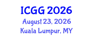 International Conference on Geology and Geophysics (ICGG) August 23, 2026 - Kuala Lumpur, Malaysia