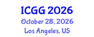 International Conference on Geology and Geophysics (ICGG) October 28, 2026 - Los Angeles, United States