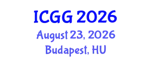 International Conference on Geology and Geophysics (ICGG) August 23, 2026 - Budapest, Hungary