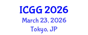 International Conference on Geology and Geophysics (ICGG) March 23, 2026 - Tokyo, Japan