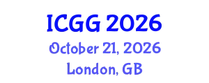 International Conference on Geology and Geophysics (ICGG) October 21, 2026 - London, United Kingdom