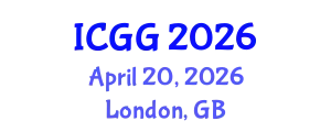 International Conference on Geology and Geophysics (ICGG) April 20, 2026 - London, United Kingdom