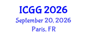 International Conference on Geology and Geophysics (ICGG) September 20, 2026 - Paris, France