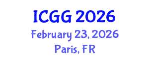 International Conference on Geology and Geophysics (ICGG) February 23, 2026 - Paris, France
