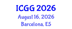 International Conference on Geology and Geophysics (ICGG) August 16, 2026 - Barcelona, Spain