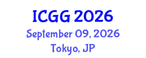 International Conference on Geology and Geophysics (ICGG) September 09, 2026 - Tokyo, Japan