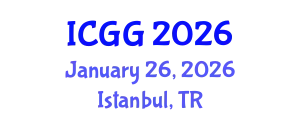 International Conference on Geology and Geophysics (ICGG) January 26, 2026 - Istanbul, Turkey