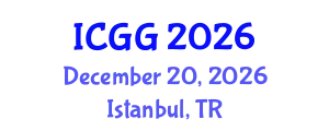 International Conference on Geology and Geophysics (ICGG) December 20, 2026 - Istanbul, Turkey