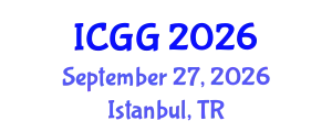 International Conference on Geology and Geophysics (ICGG) September 27, 2026 - Istanbul, Turkey
