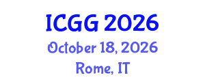 International Conference on Geology and Geophysics (ICGG) October 18, 2026 - Rome, Italy