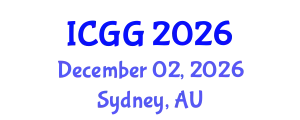 International Conference on Geology and Geophysics (ICGG) December 02, 2026 - Sydney, Australia