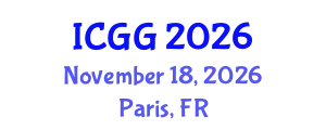 International Conference on Geology and Geophysics (ICGG) November 18, 2026 - Paris, France