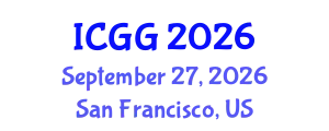 International Conference on Geology and Geophysics (ICGG) September 27, 2026 - San Francisco, United States