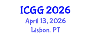 International Conference on Geology and Geophysics (ICGG) April 13, 2026 - Lisbon, Portugal