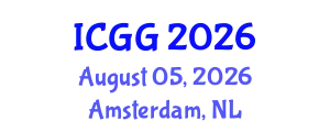 International Conference on Geology and Geophysics (ICGG) August 05, 2026 - Amsterdam, Netherlands