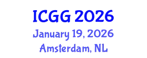 International Conference on Geology and Geophysics (ICGG) January 19, 2026 - Amsterdam, Netherlands