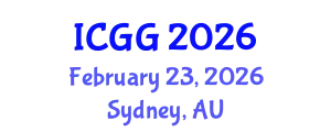 International Conference on Geology and Geophysics (ICGG) February 23, 2026 - Sydney, Australia