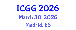 International Conference on Geology and Geophysics (ICGG) March 30, 2026 - Madrid, Spain