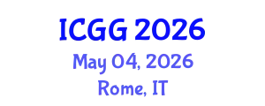 International Conference on Geology and Geophysics (ICGG) May 04, 2026 - Rome, Italy