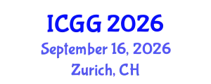 International Conference on Geology and Geophysics (ICGG) September 16, 2026 - Zurich, Switzerland