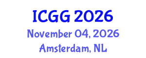 International Conference on Geology and Geophysics (ICGG) November 04, 2026 - Amsterdam, Netherlands