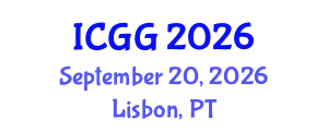 International Conference on Geology and Geophysics (ICGG) September 20, 2026 - Lisbon, Portugal