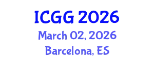 International Conference on Geology and Geophysics (ICGG) March 02, 2026 - Barcelona, Spain