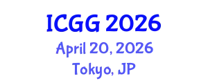 International Conference on Geology and Geophysics (ICGG) April 20, 2026 - Tokyo, Japan