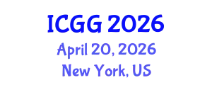 International Conference on Geology and Geophysics (ICGG) April 20, 2026 - New York, United States