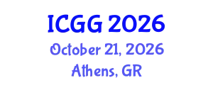 International Conference on Geology and Geophysics (ICGG) October 21, 2026 - Athens, Greece