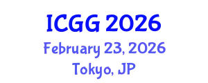 International Conference on Geology and Geophysics (ICGG) February 23, 2026 - Tokyo, Japan