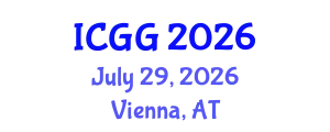 International Conference on Geology and Geophysics (ICGG) July 29, 2026 - Vienna, Austria