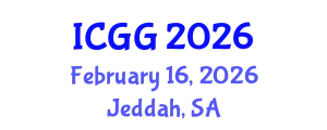 International Conference on Geology and Geophysics (ICGG) February 16, 2026 - Jeddah, Saudi Arabia