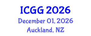 International Conference on Geology and Geophysics (ICGG) December 01, 2026 - Auckland, New Zealand